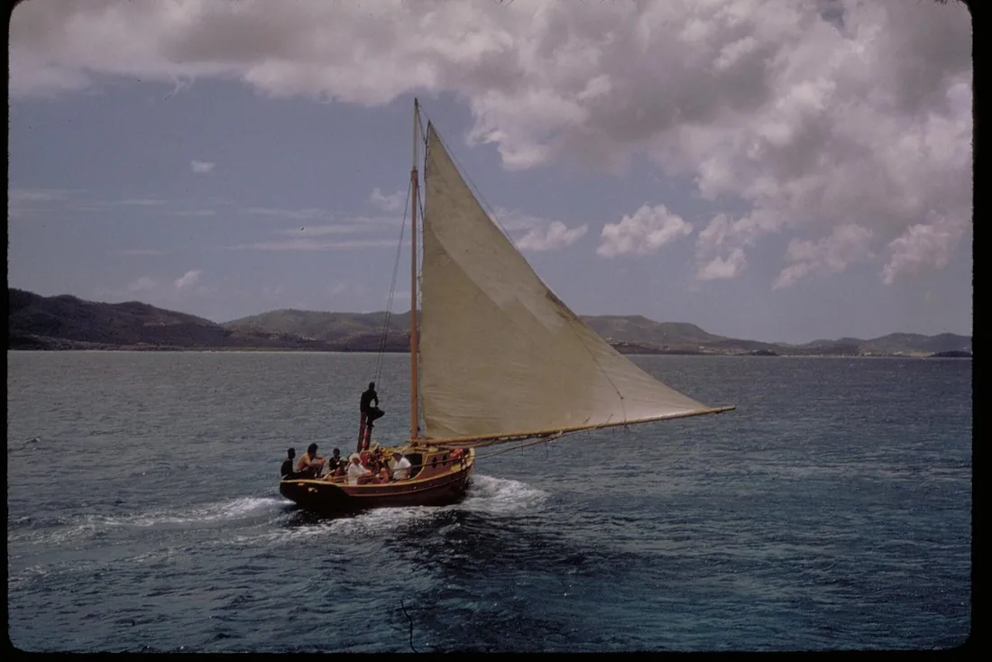 A sailboat tour at Buck Island Reef National Monument