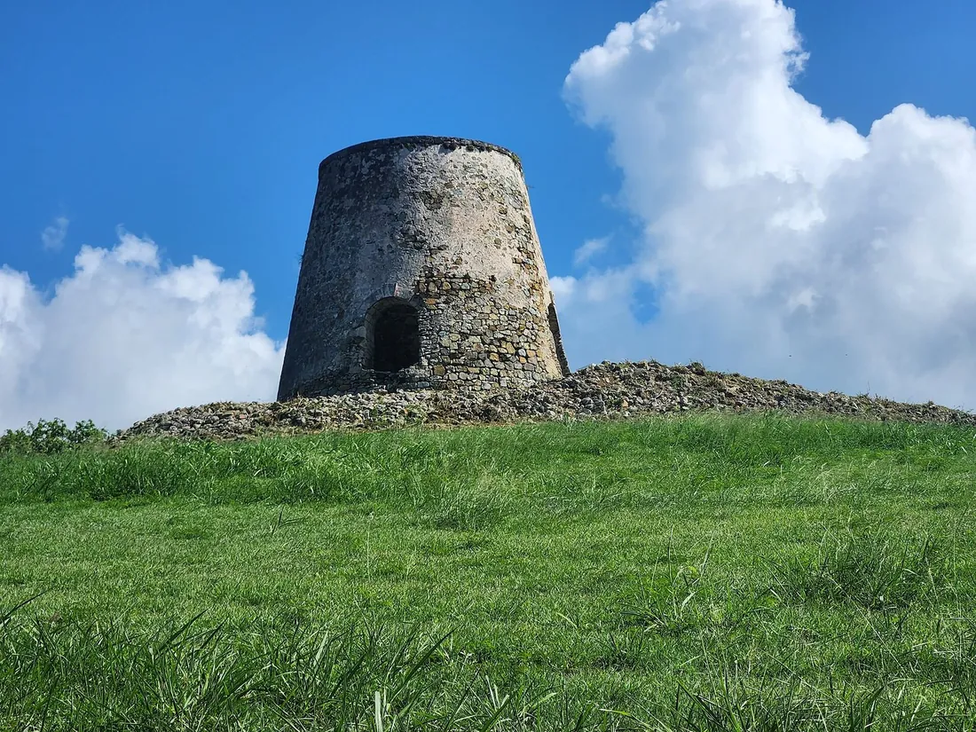 The Danish-era sugar mill at Rust op Twist, St. Croix