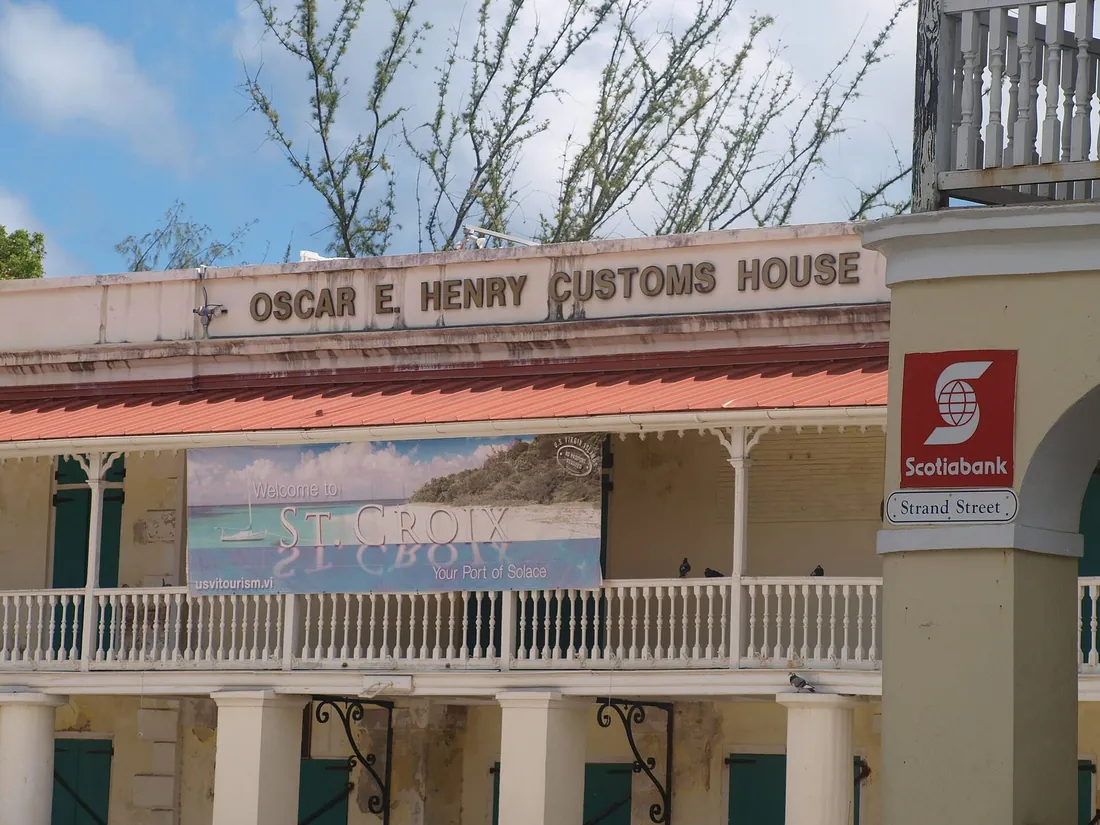 The Oscar E. Henry Customs House, Frederiksted