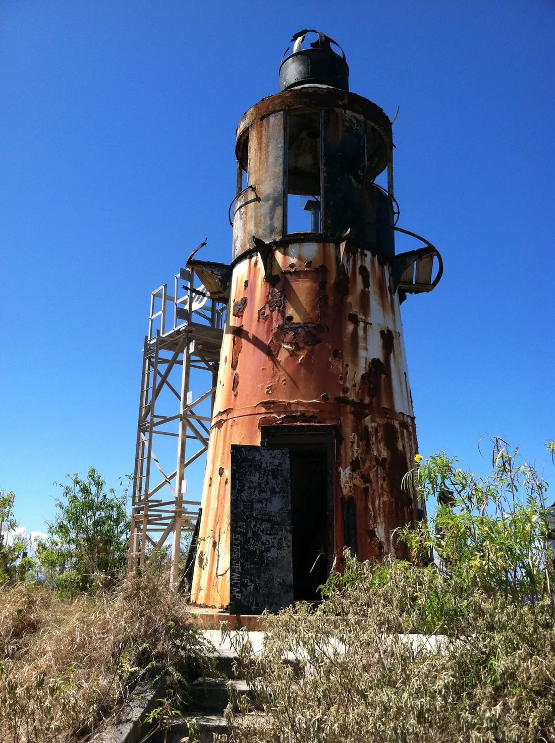 Hams Bluff Light on St. Croix's north-west coast